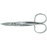 Ножницы для ногтей DEWAL 756, никелированные, прямые